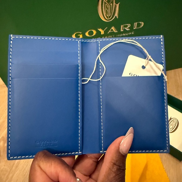 Goyard Blue Wallet - Picture 3 of 3